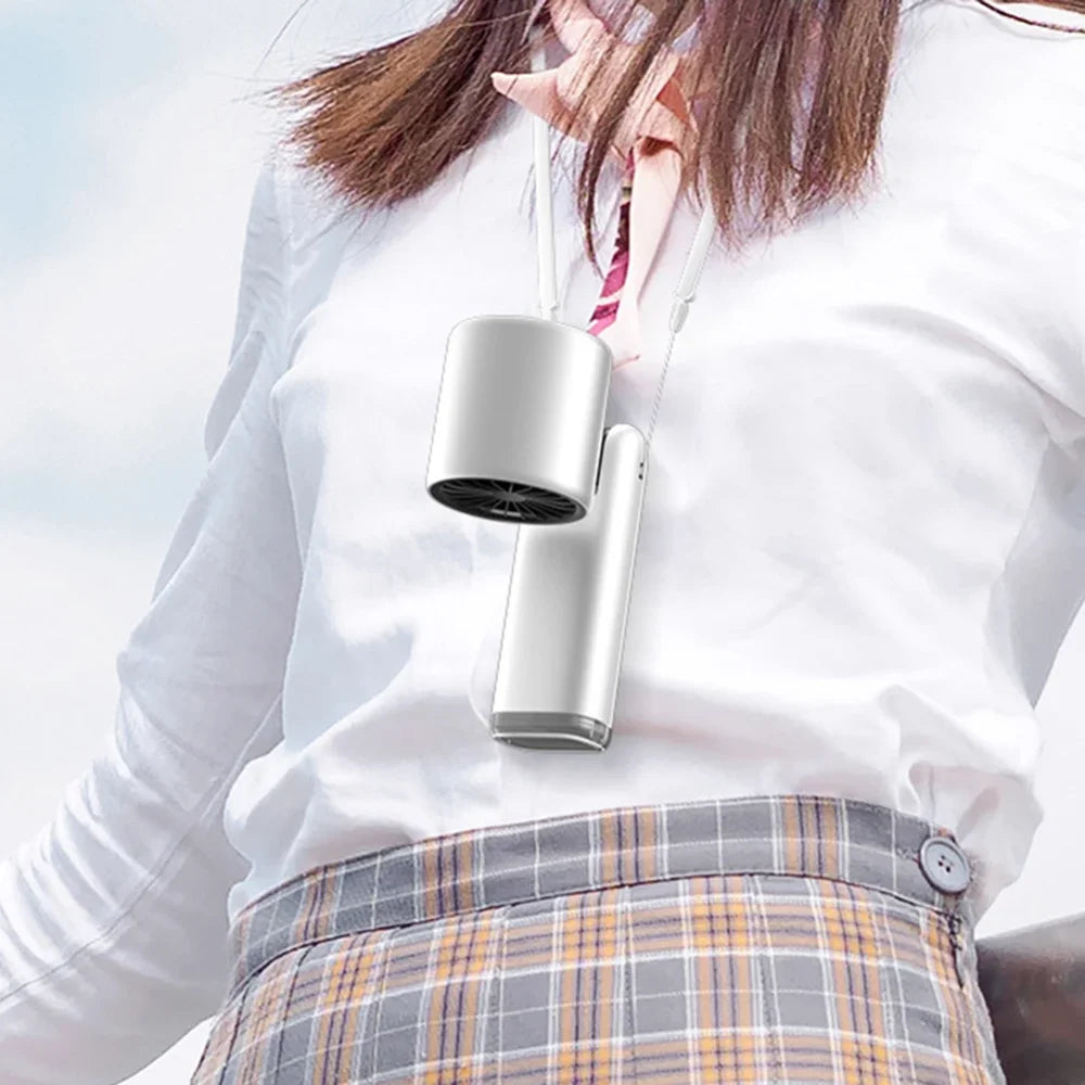 Experience the Ultimate Cooling Relief with the 100 Turbos Chilled Ice Sensation Super Mini Turbo Speed Fan - USB Powered for Outdoor Adventures, Office Comfort, and Dorm Relaxation