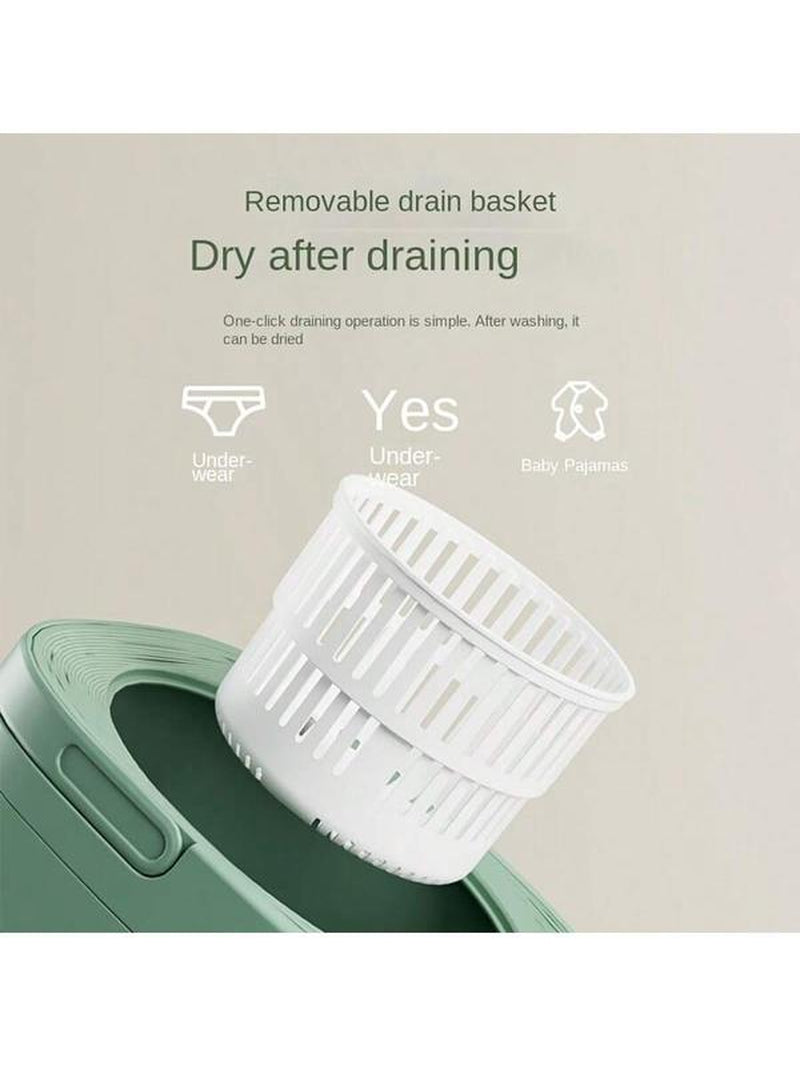 Revolutionize Your Laundry Experience with the 8L High-Capacity Foldable Washing Machine – The Ultimate Portable Solution for Students, Travelers, and Small Spaces!