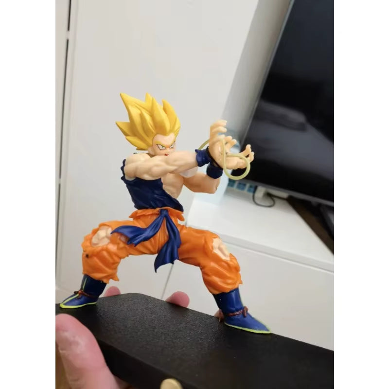 Illuminate Your Space with the Dragon Ball Son Goku Light Lamp - Kakarotto Kamehameha Wave Magnetic Ornament for True Anime Fans