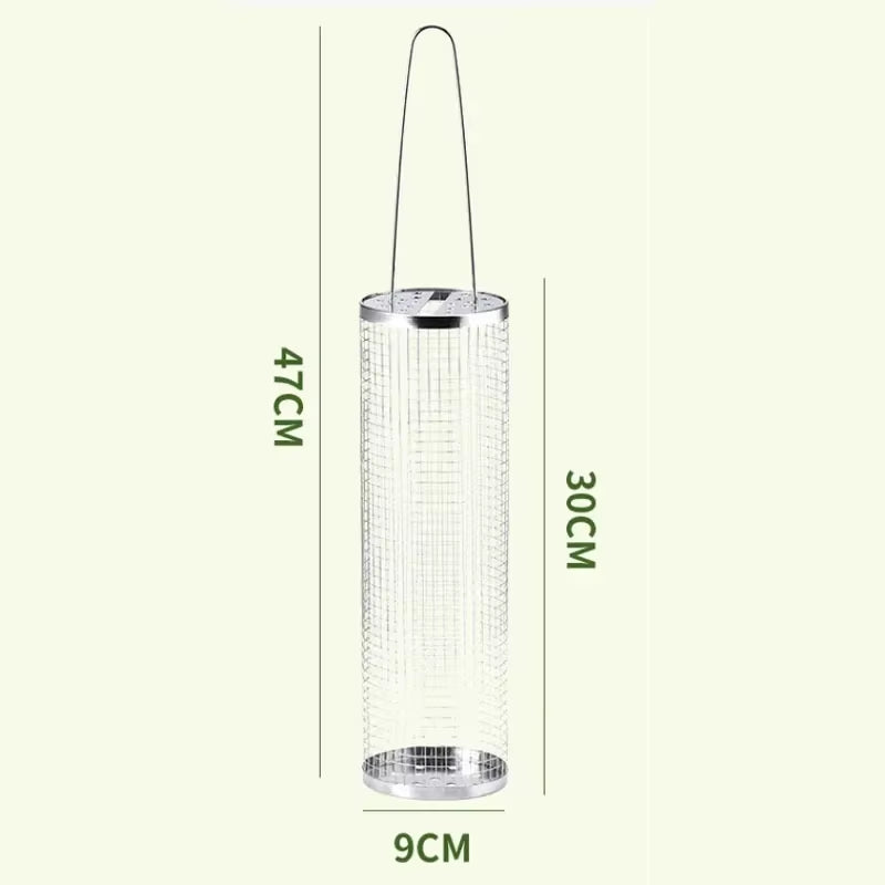 Elevate Your Outdoor Cooking with Our Portable Stainless Steel BBQ Grill Basket - Perfect for Camping and Picnics!