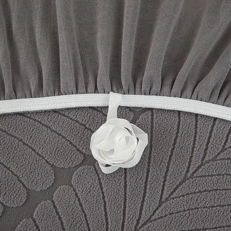 Transform Your Living Space with Our Adjustable Elastic Sofa Cover - Large Leaves Design for 1 to 5 Seater Modular Sofas