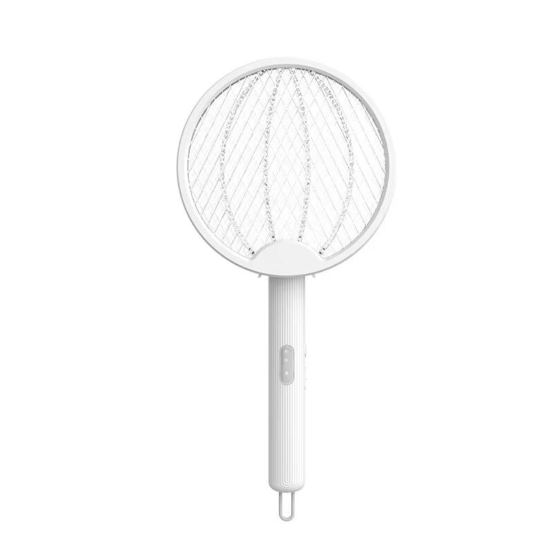Ultimate 3-In-1 Foldable Electric Mosquito Swatter & Killer Lamp - Rechargeable Wall-Mounted Solution for Mosquito Control
