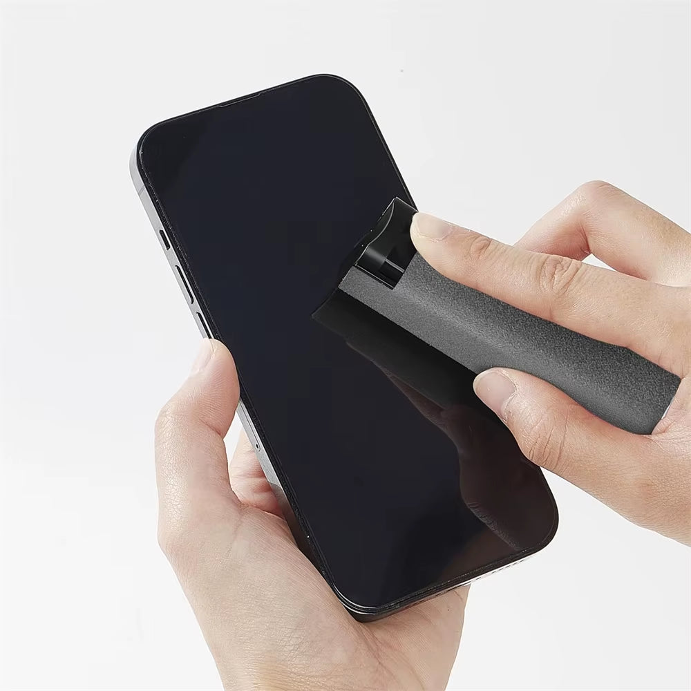 Ultimate 2-in-1 Phone and Computer Screen Cleaning Kit - Dust Removal Spray & Microfiber Cloth Set