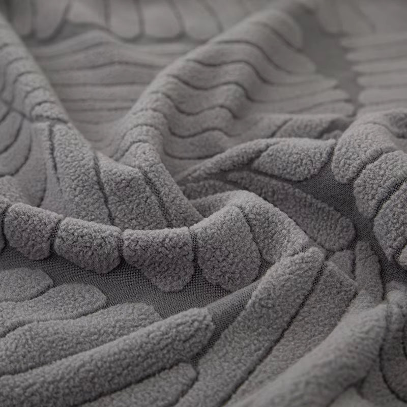 Transform Your Living Space with Our Adjustable Elastic Sofa Cover - Large Leaves Design for 1 to 5 Seater Modular Sofas