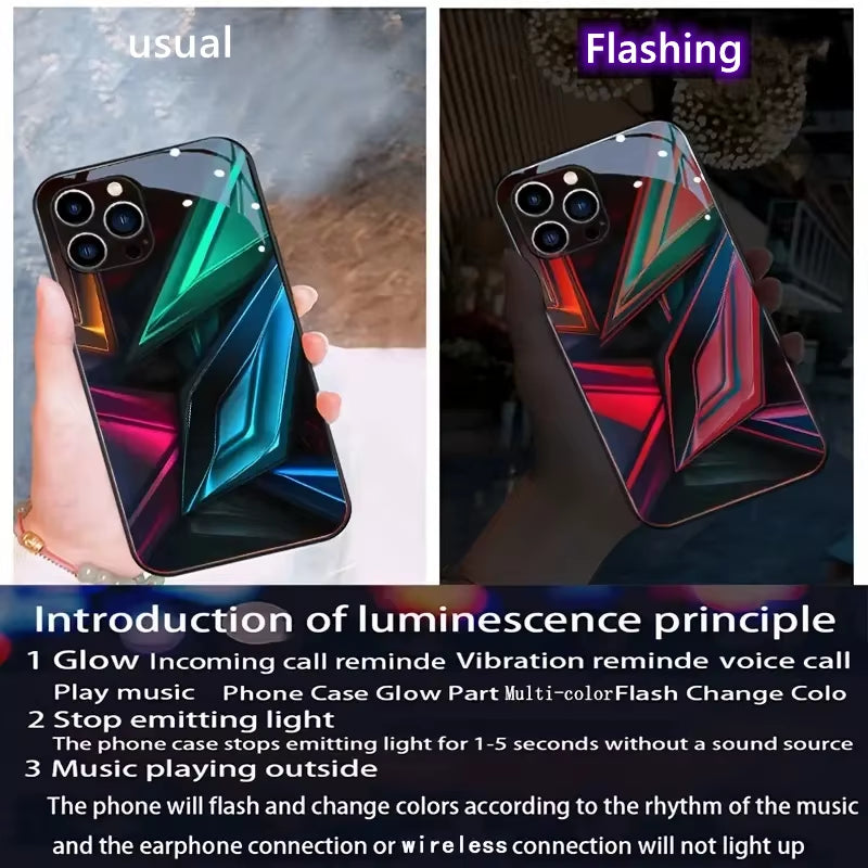 Illuminate Your Style with the Shiny LED Flash Case for Galaxy Z Fold 6 - Perfectly Designed for Samsung M Series and A Series Phones!