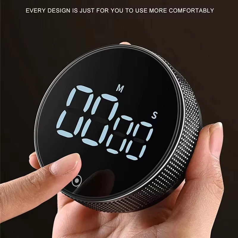 Revolutionize Your Cooking with the DINRGO Magnetic Kitchen Timer - Precision Countdown and Stopwatch for Effortless Timing