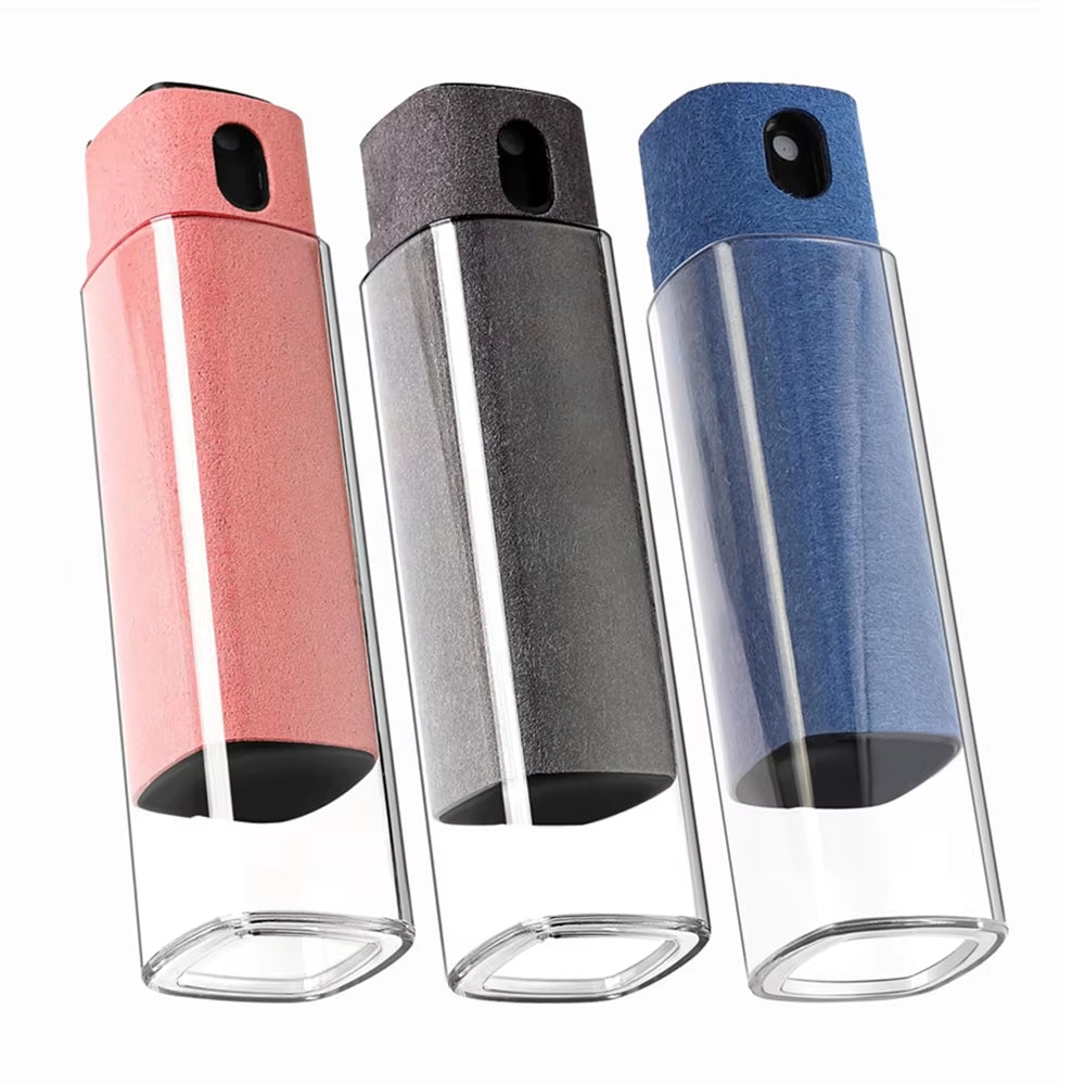 Ultimate 2-in-1 Phone and Computer Screen Cleaning Kit - Dust Removal Spray & Microfiber Cloth Set